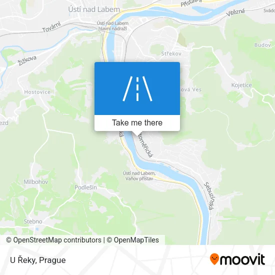 U Řeky map