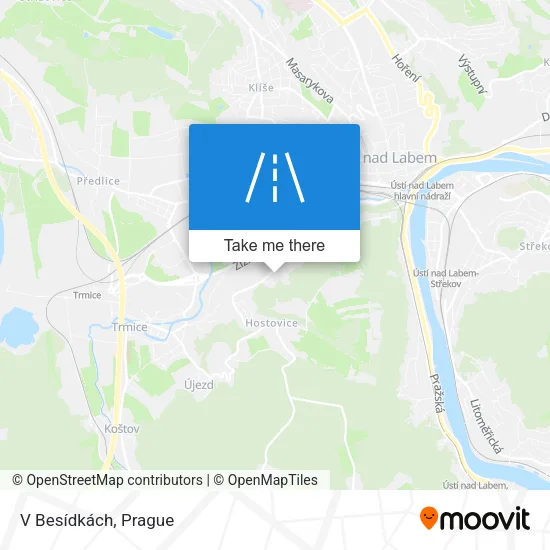 Карта V Besídkách