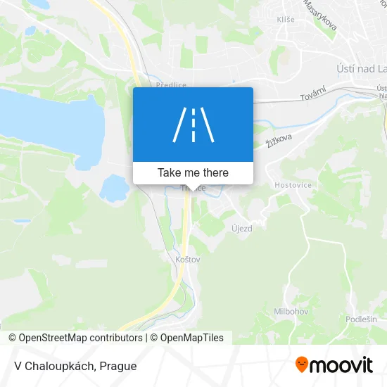 Карта V Chaloupkách