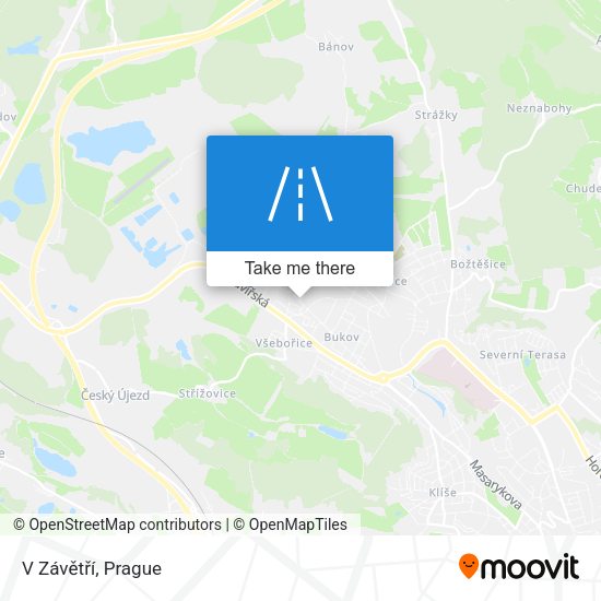 V Závětří map