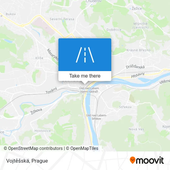 Карта Vojtěšská