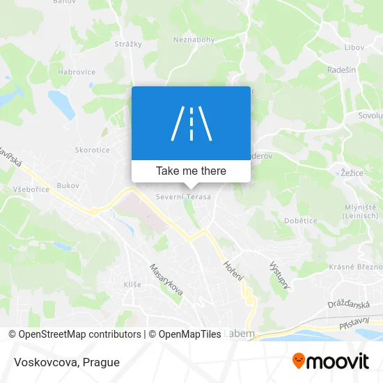 Карта Voskovcova