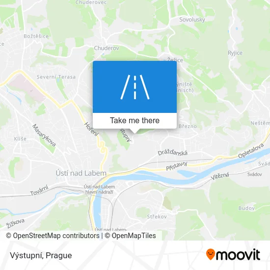 Карта Výstupní