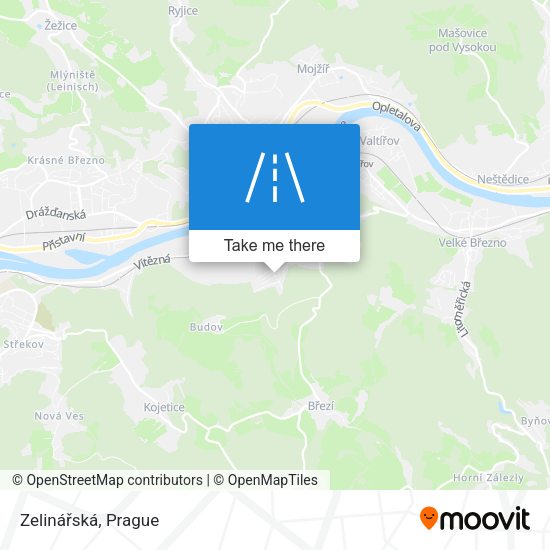 Zelinářská map