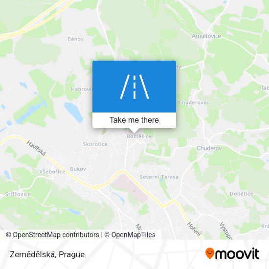 Zemědělská map
