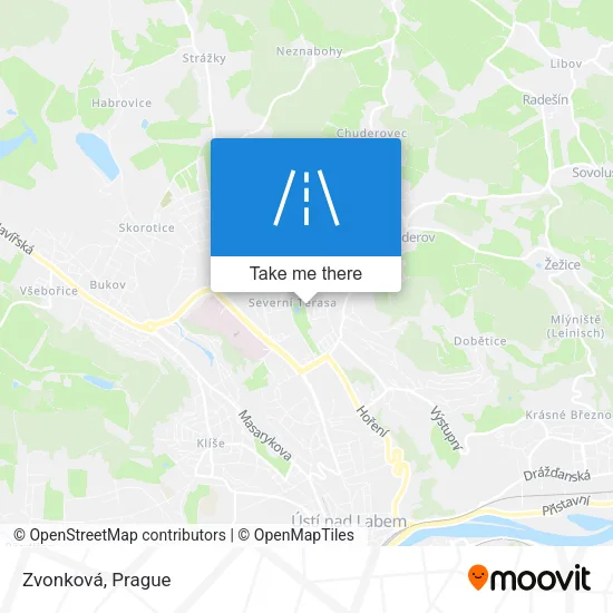 Карта Zvonková