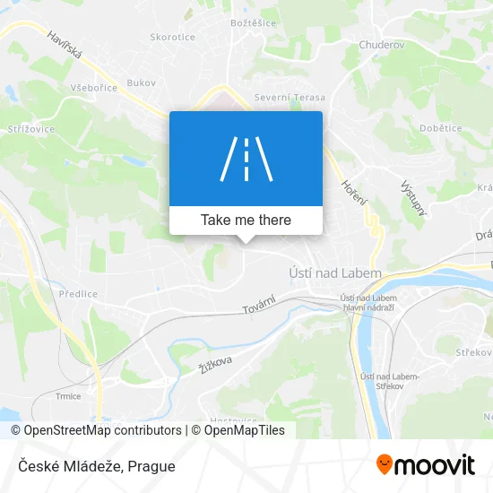 Карта České Mládeže