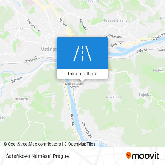 Šafaříkovo Náměstí map
