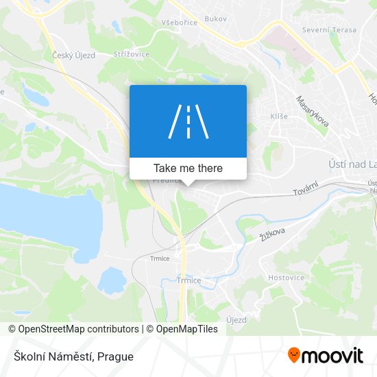 Školní Náměstí map