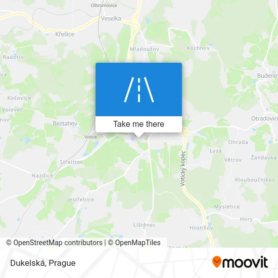 Карта Dukelská