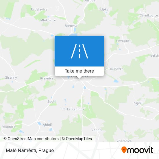 Malé Náměstí map