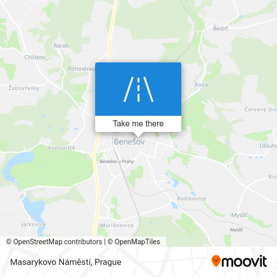 Masarykovo Náměstí map