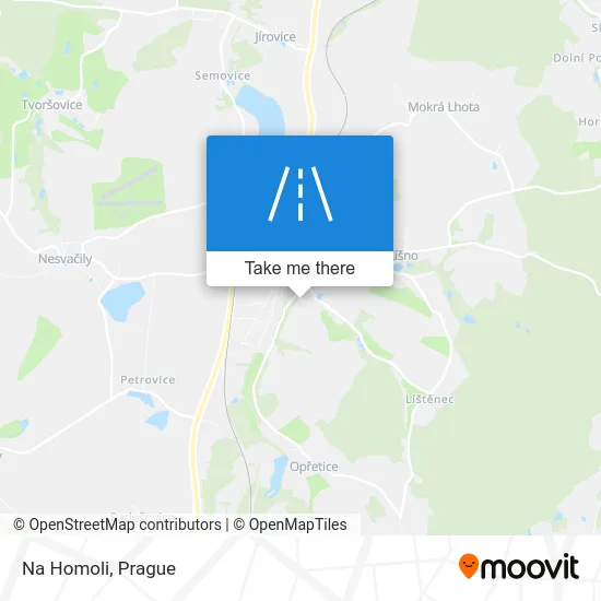 Карта Na Homoli