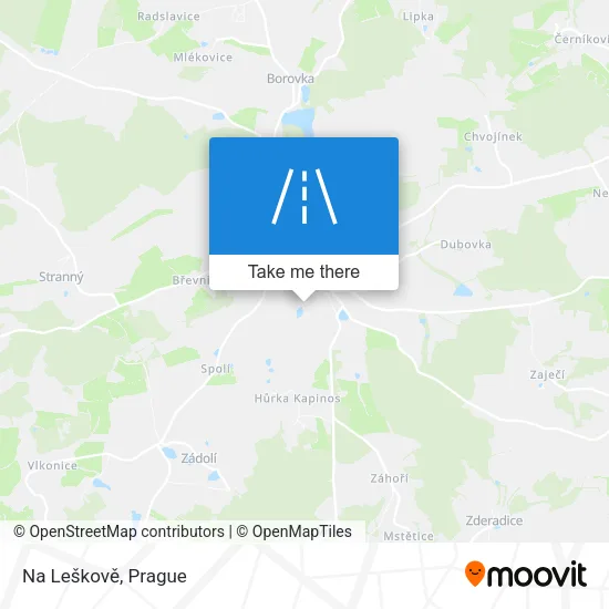 Карта Na Leškově
