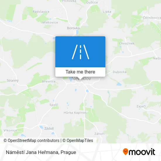 Карта Náměstí Jana Heřmana