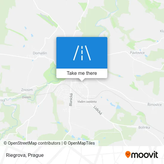 Карта Riegrova