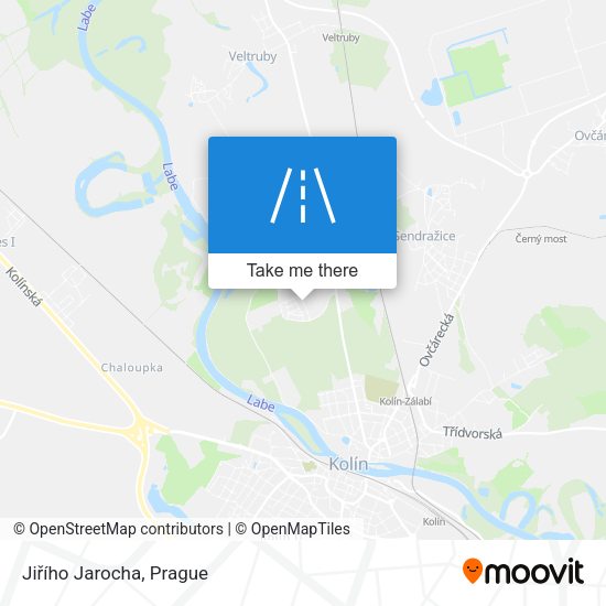Jiřího Jarocha map