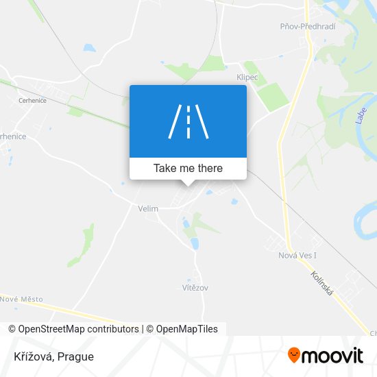 Křížová map