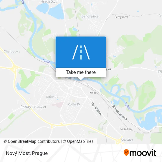 Карта Nový Most