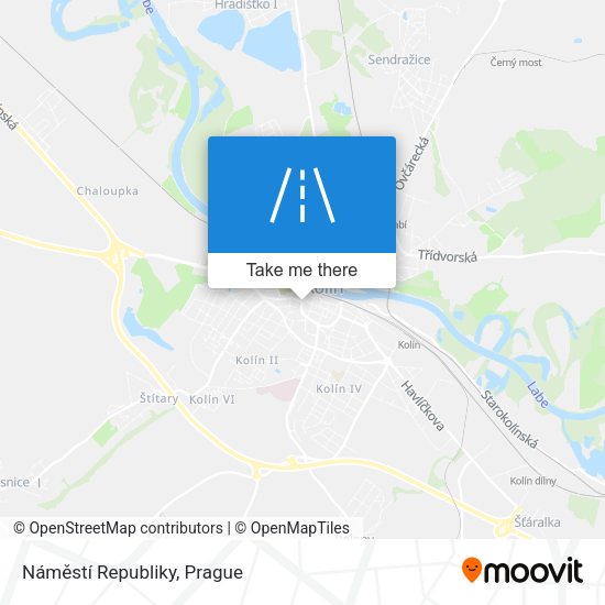 Náměstí Republiky map