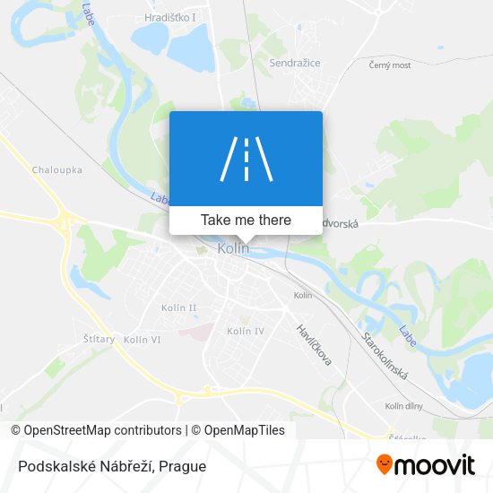 Podskalské Nábřeží map