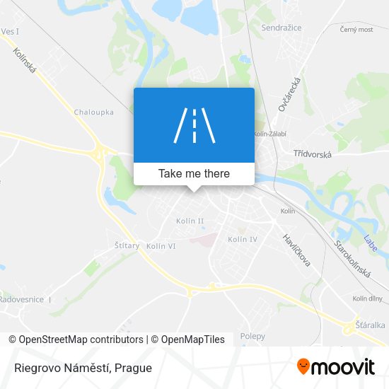 Riegrovo Náměstí map