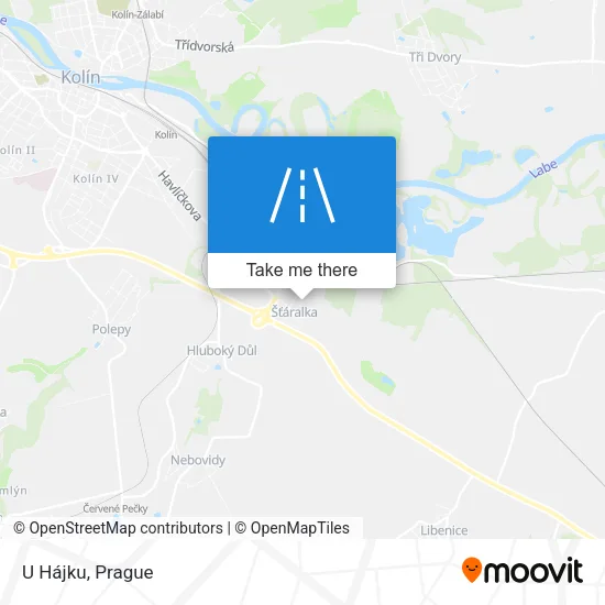 Карта U Hájku