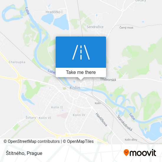 Štítného map