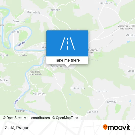Карта Zlatá