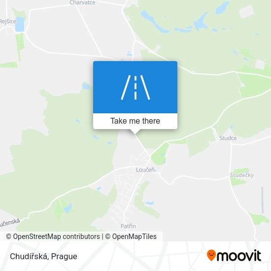 Chudířská map