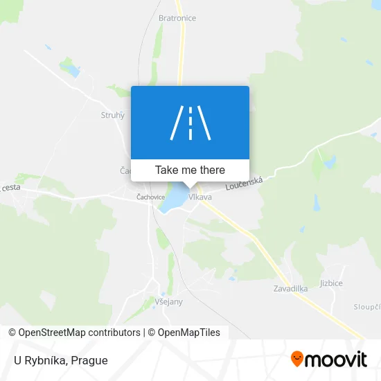 Карта U Rybníka