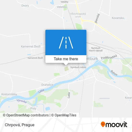 Карта Chrpová