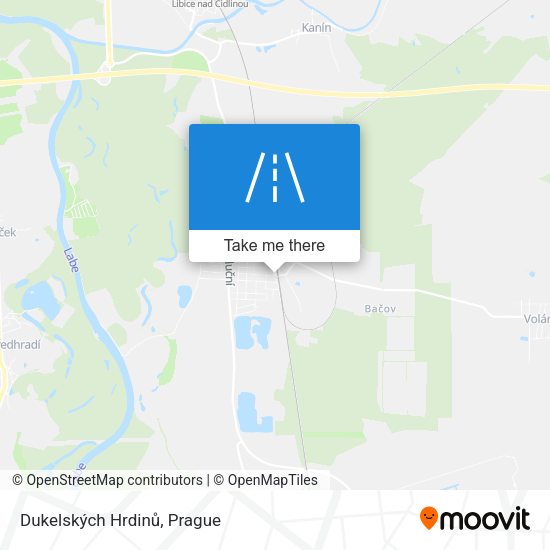 Dukelských Hrdinů map