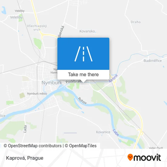 Карта Kaprová