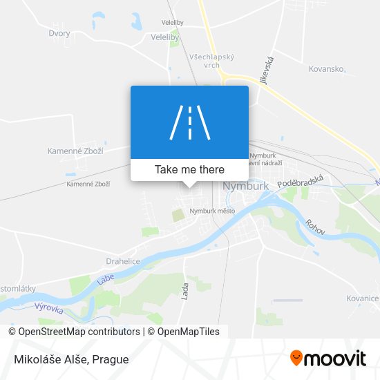 Mikoláše Alše map