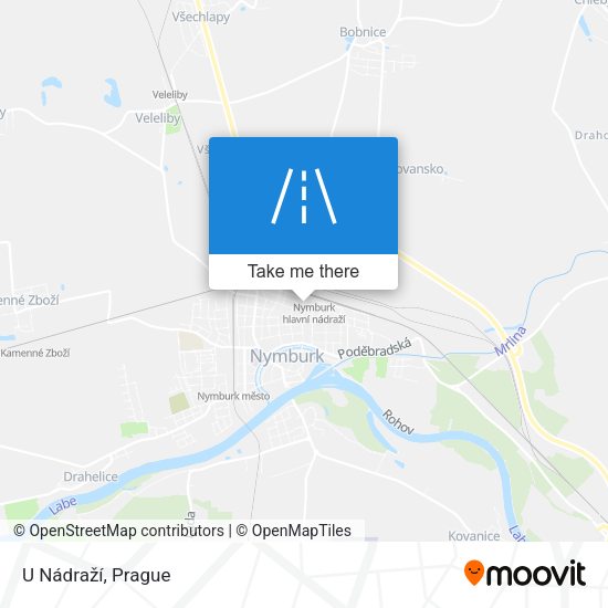 U Nádraží map
