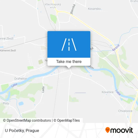 Карта U Početky