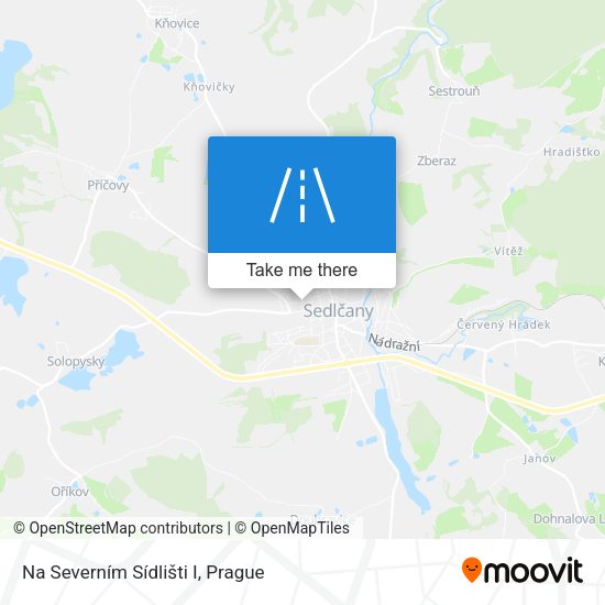 Na Severním Sídlišti I map