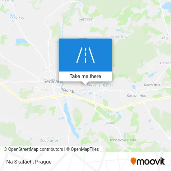 Карта Na Skalách