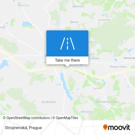 Strojírenská map