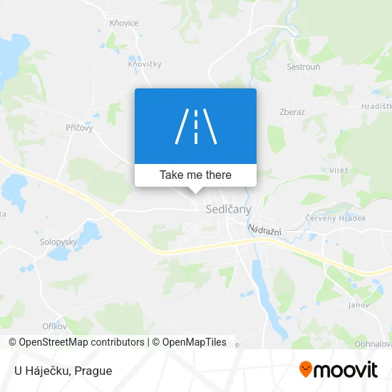 Карта U Háječku