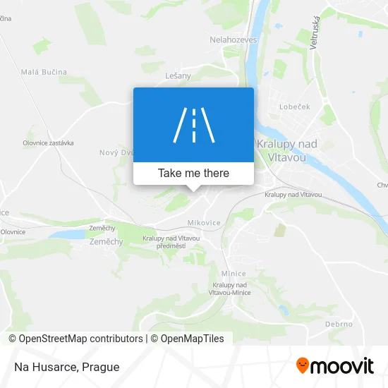 Карта Na Husarce