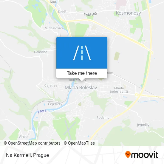 Карта Na Karmeli