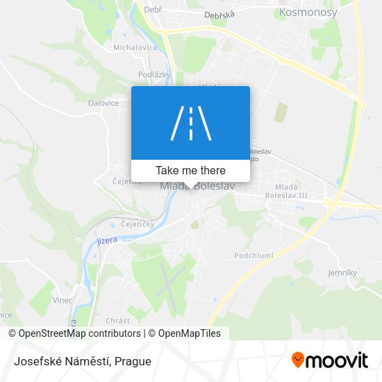 Josefské Náměstí map