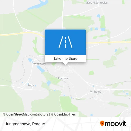 Карта Jungmannova