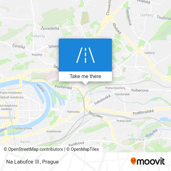 Na Labuťce Ⅲ map