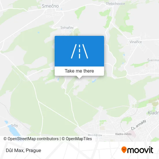 Карта Důl Max