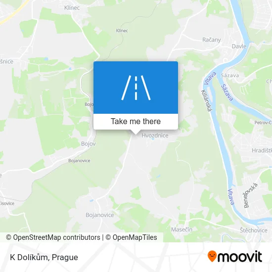 Карта K Dolíkům