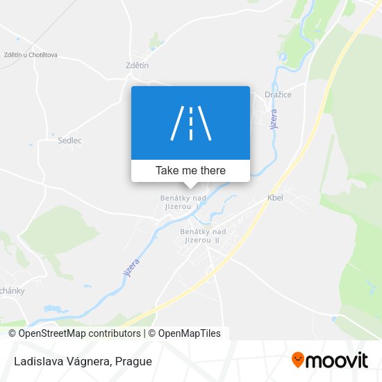 Ladislava Vágnera map