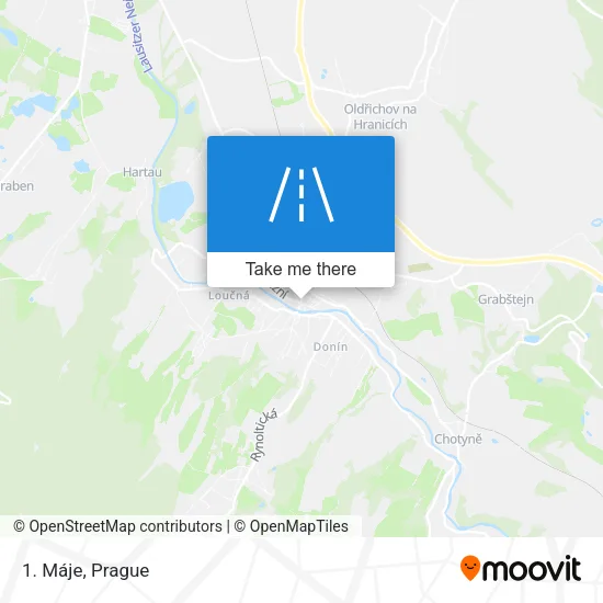 Карта 1. Máje